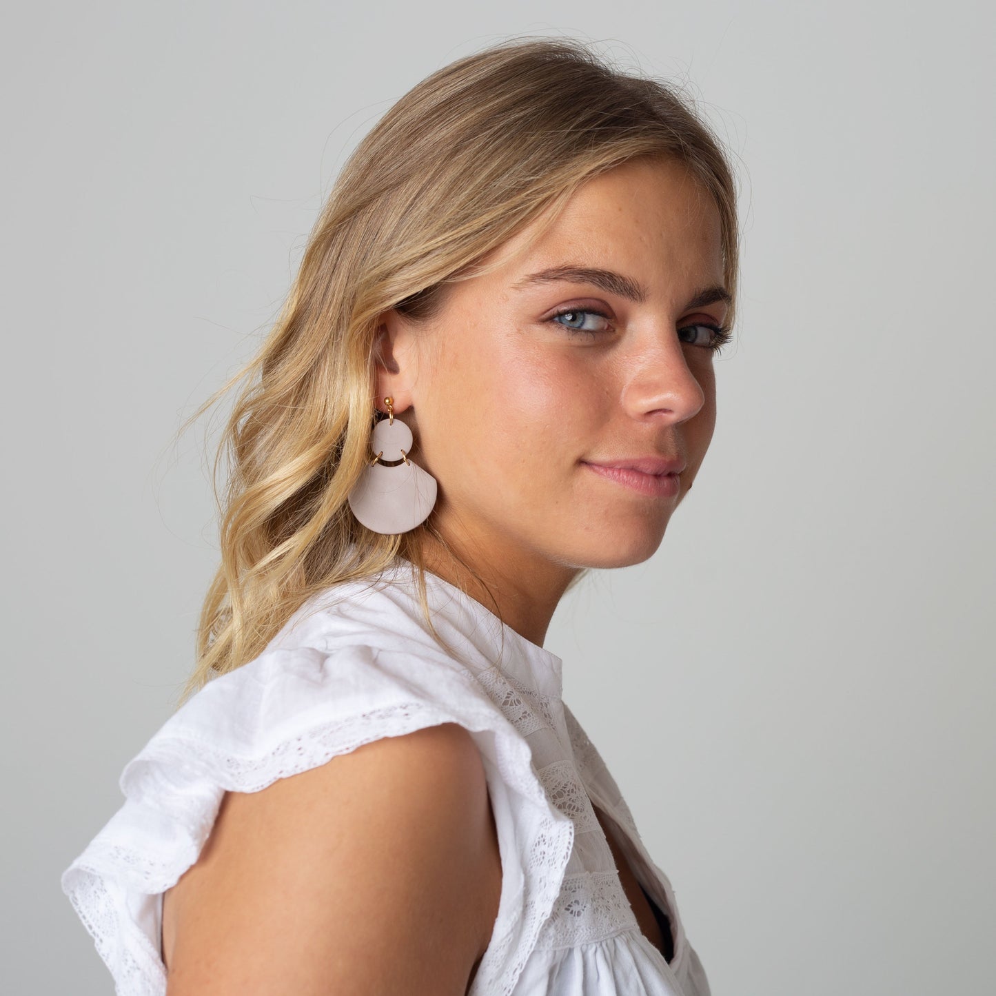 Pendientes Leda Violeta