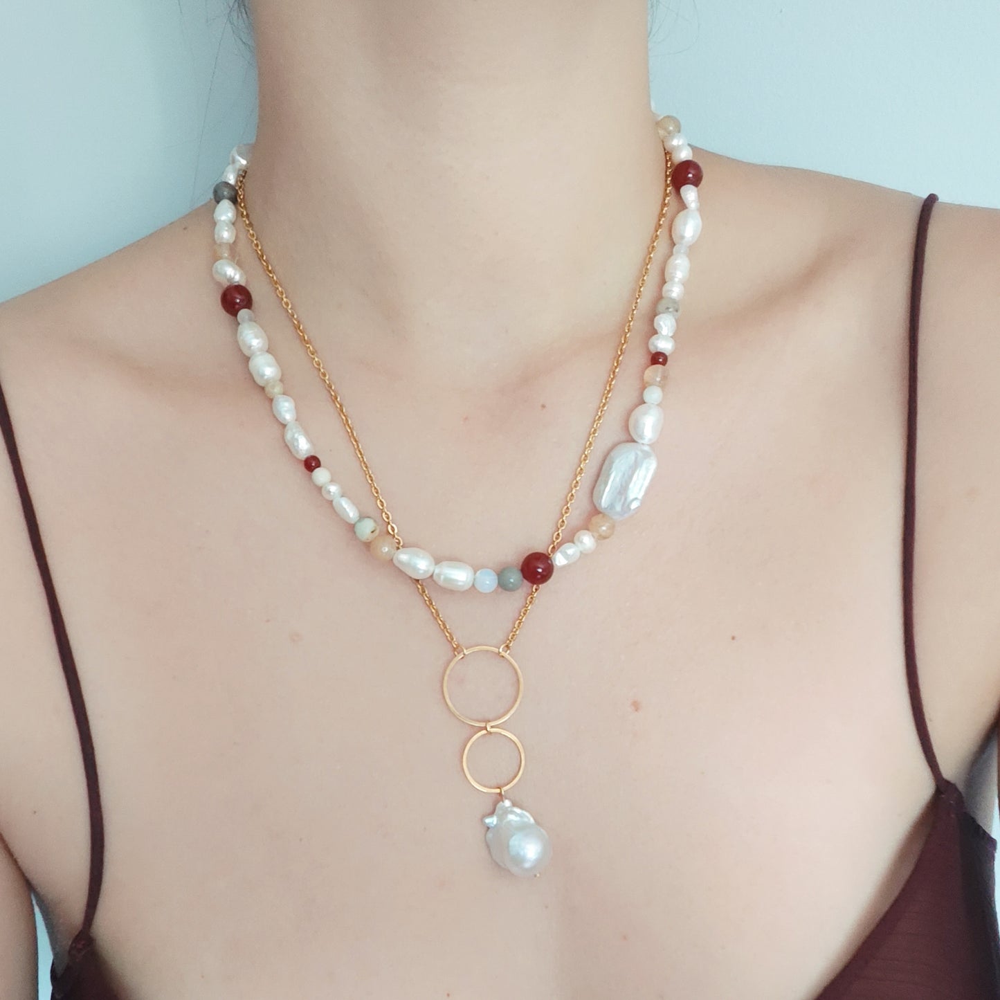 Collar Estaciones Beige