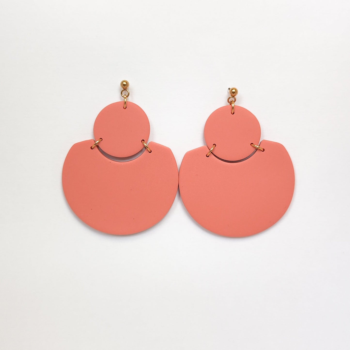 Pendientes Leda Rosa