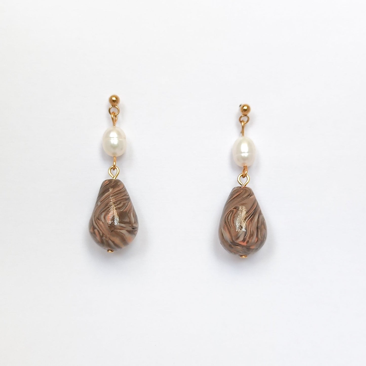 Pendientes Agua Verde Claro