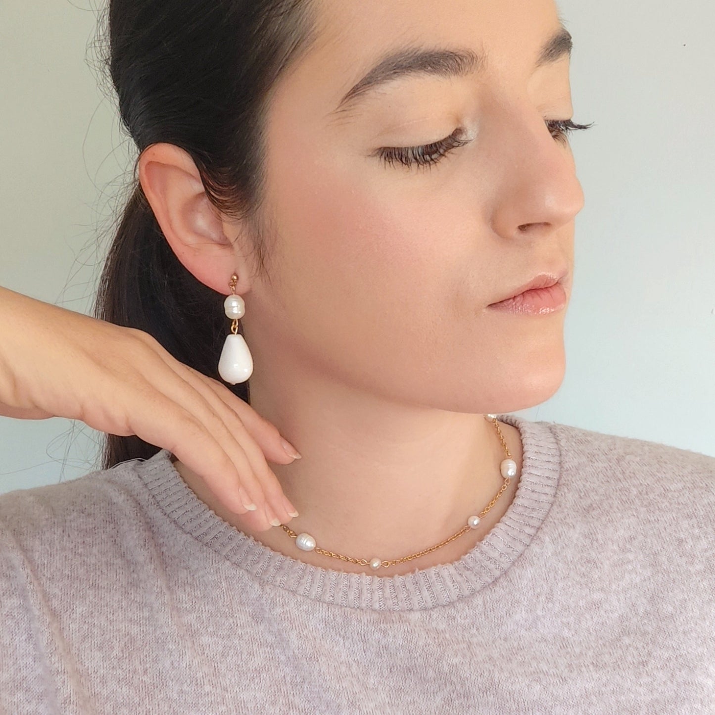 Pendientes Agua Verde