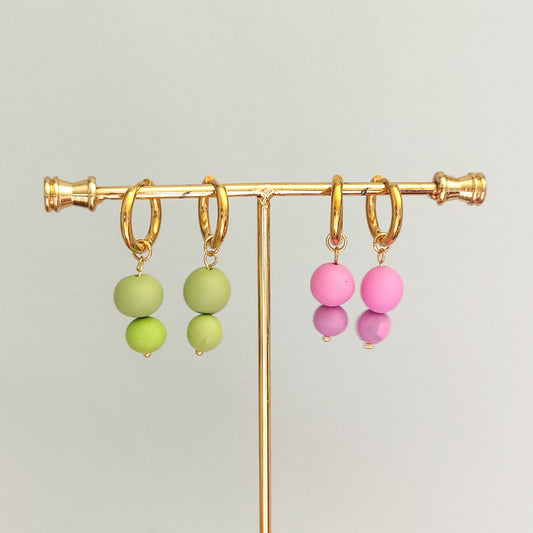 Pendientes aro dorado