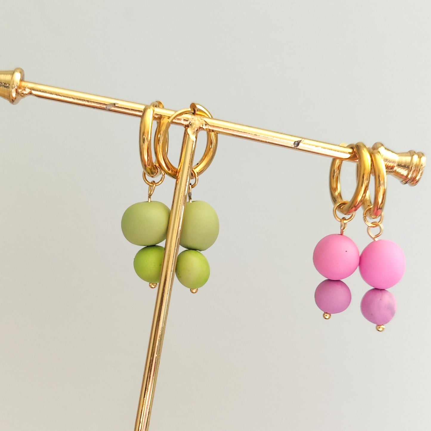 Pendientes aro dorado