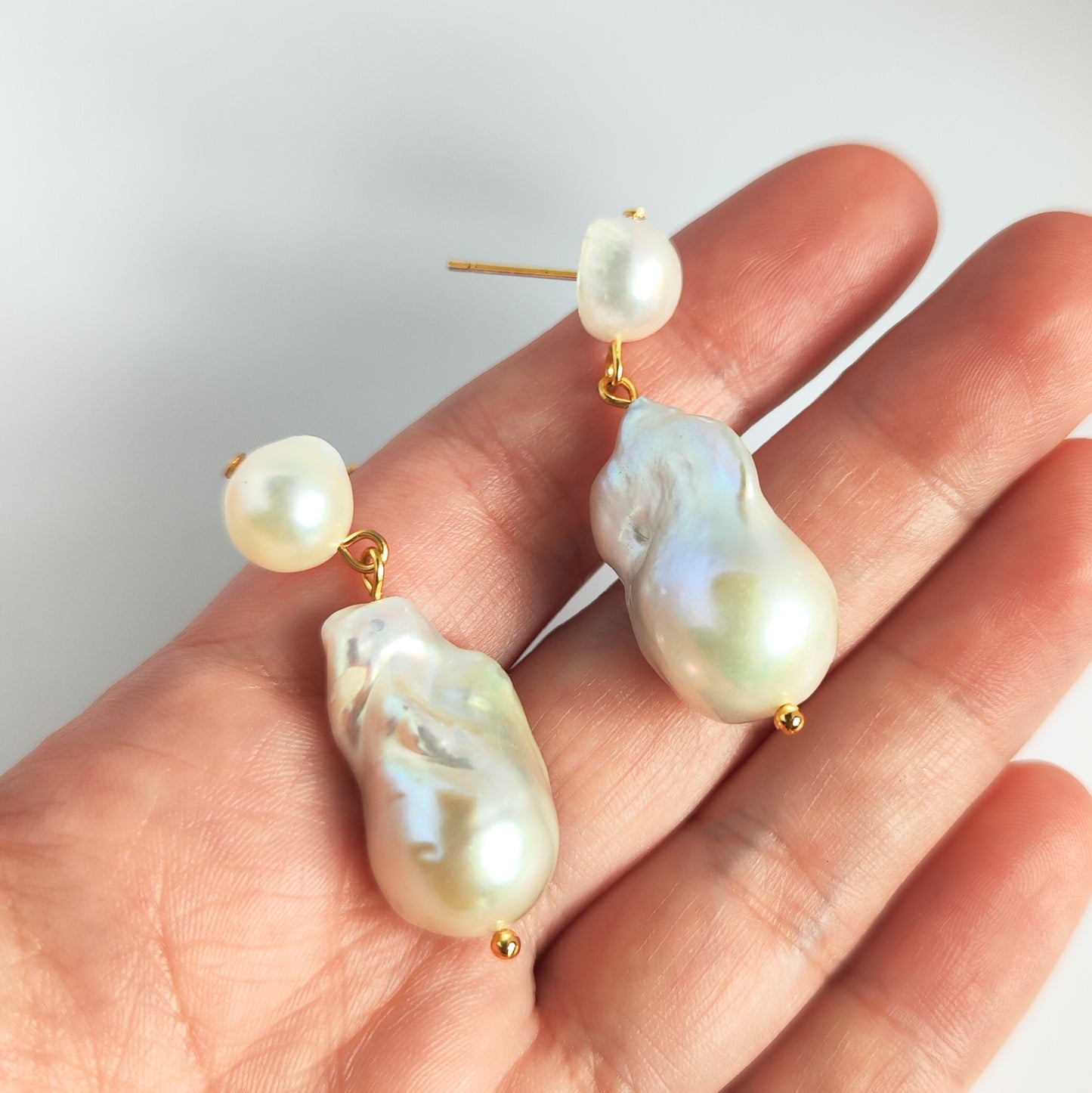 Pendientes Perlas Barrocas