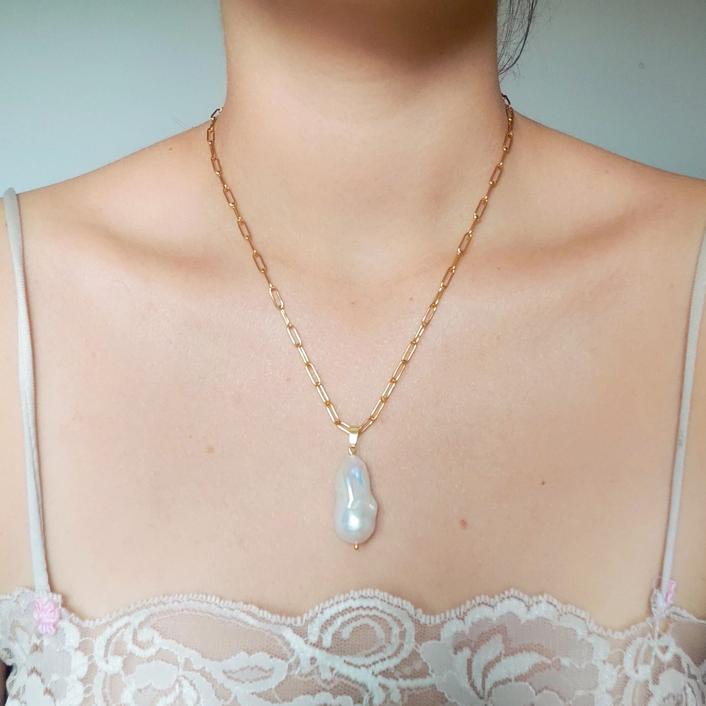 Collar Perla Barroca