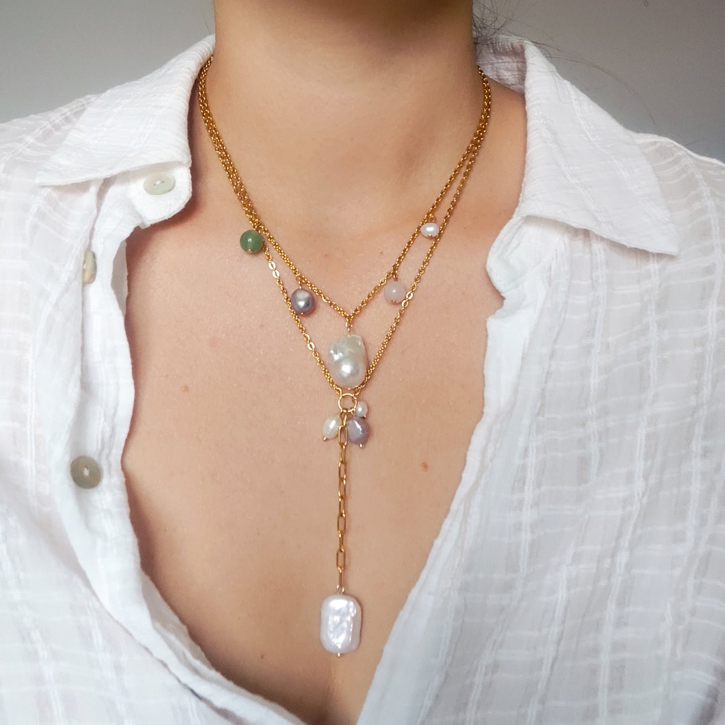 Collar Isla Perla