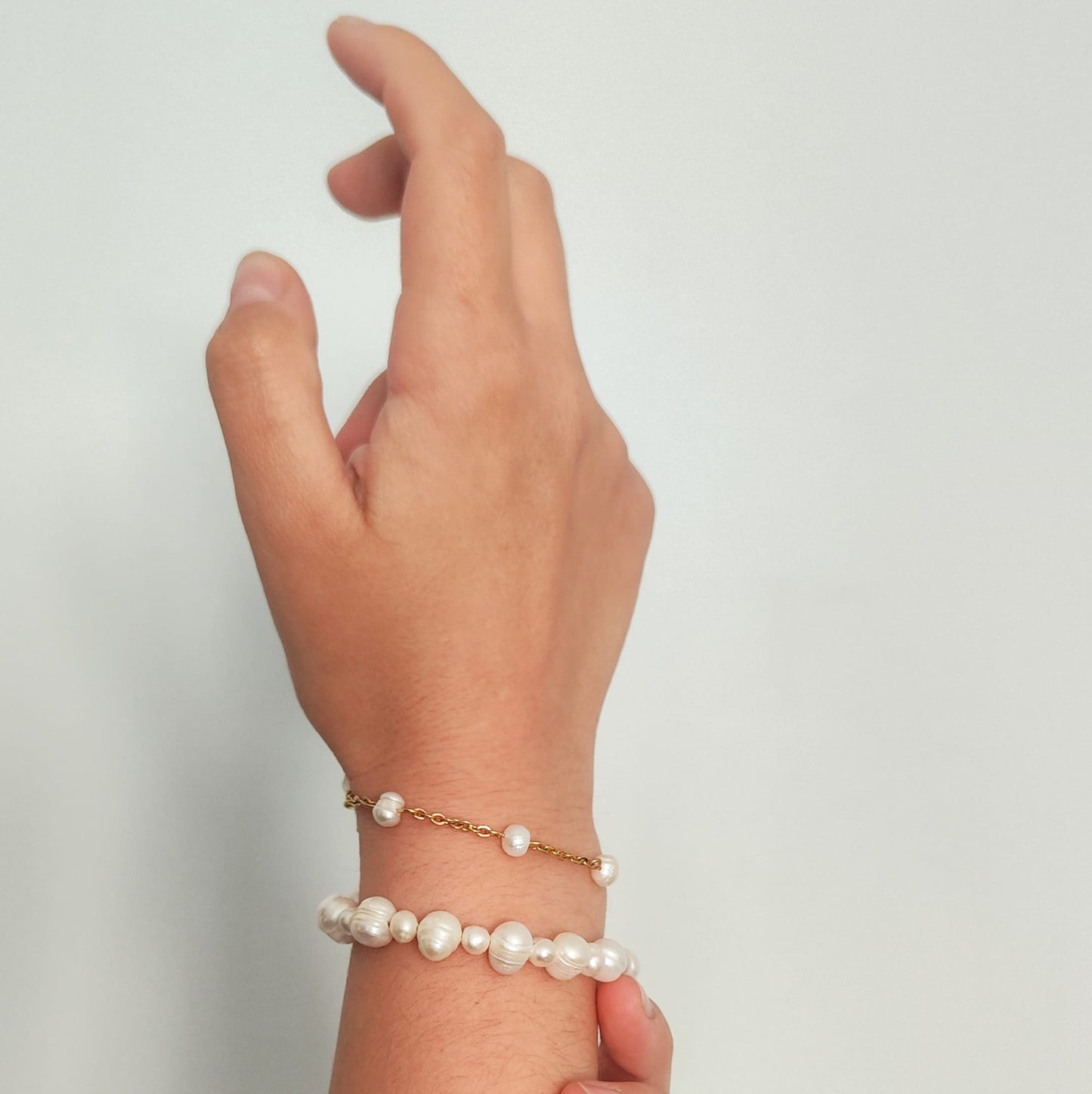 Pulsera de perlas clasica