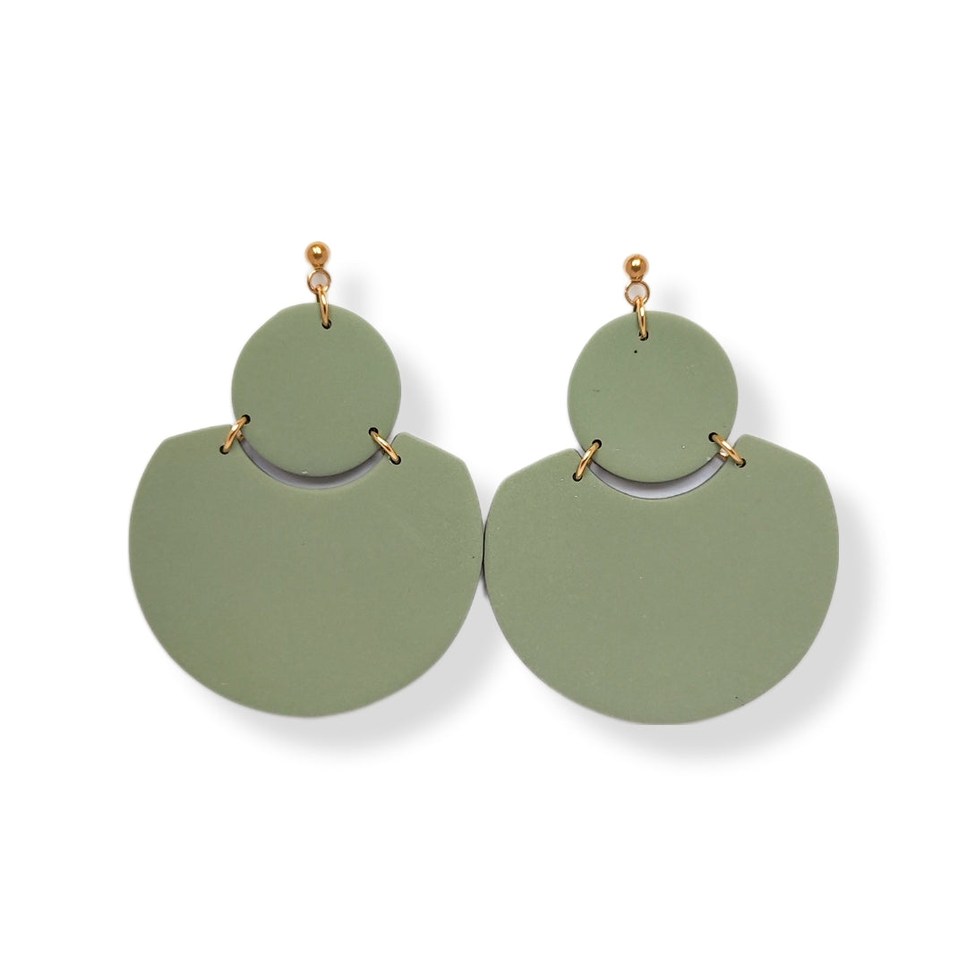 Pendientes Leda Violeta
