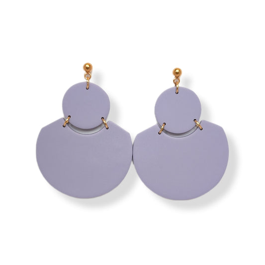 Pendientes Leda Violeta