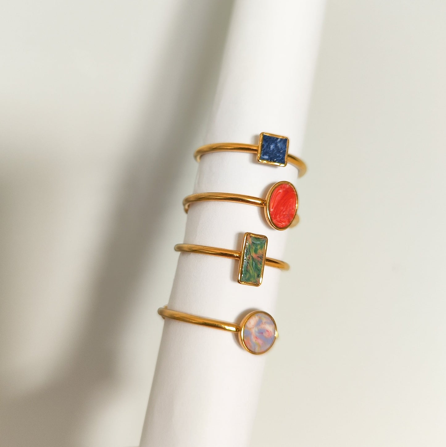 Anillos Marmolados