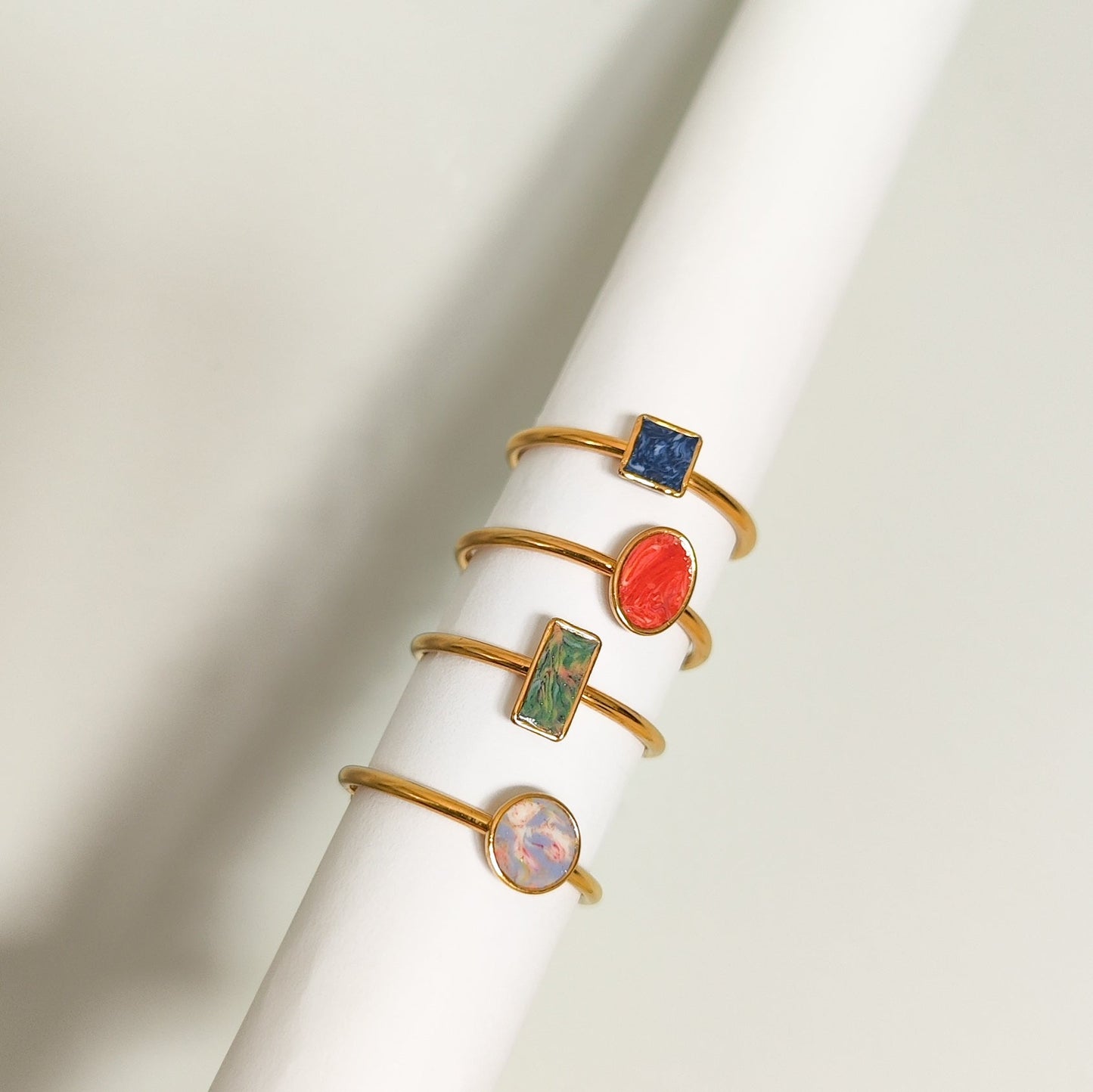 Anillos Marmolados
