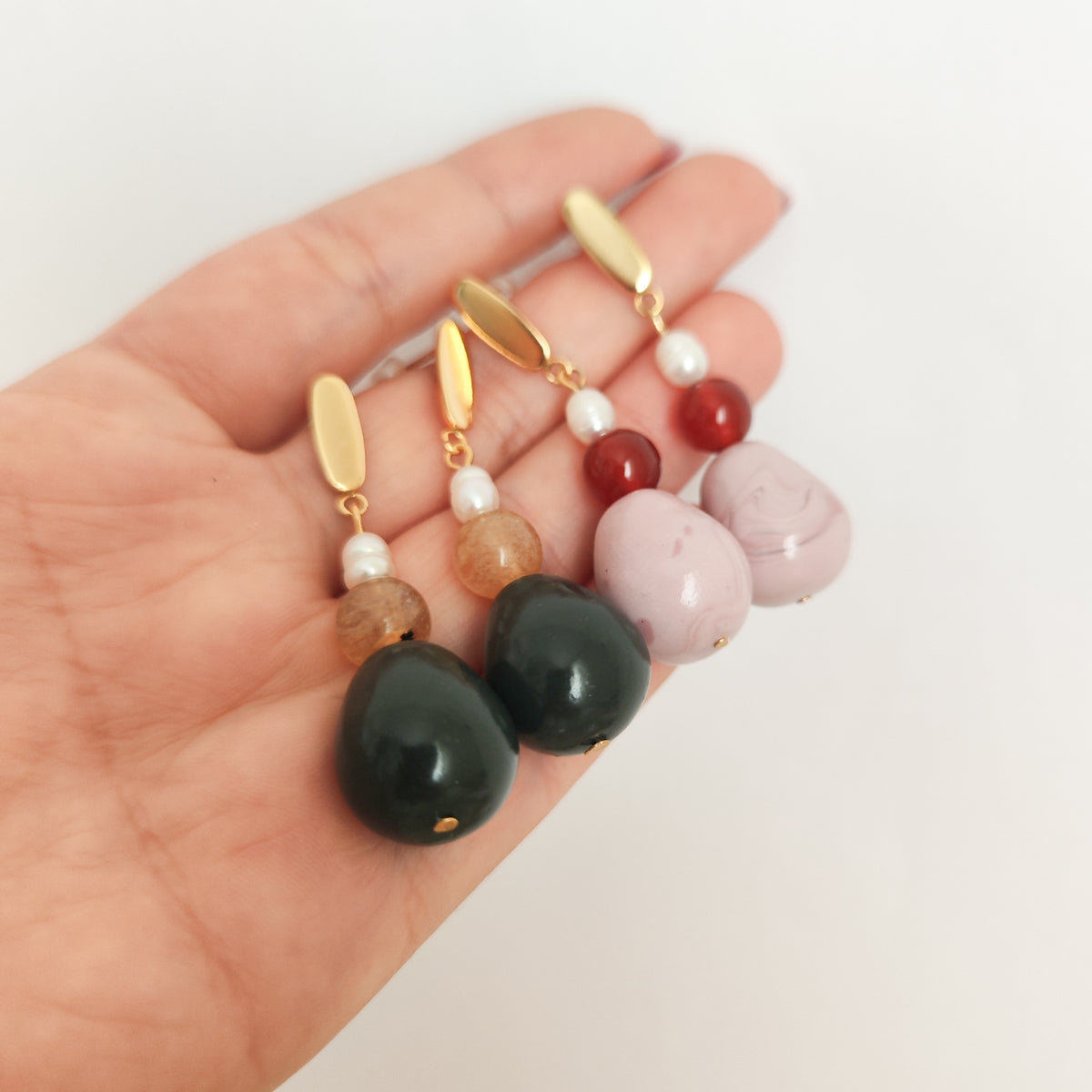 Pendientes Arcilla Gota