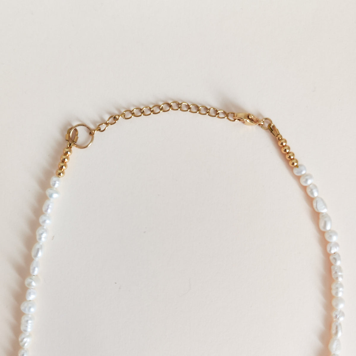 Collar Perlas Naturales y Dije
