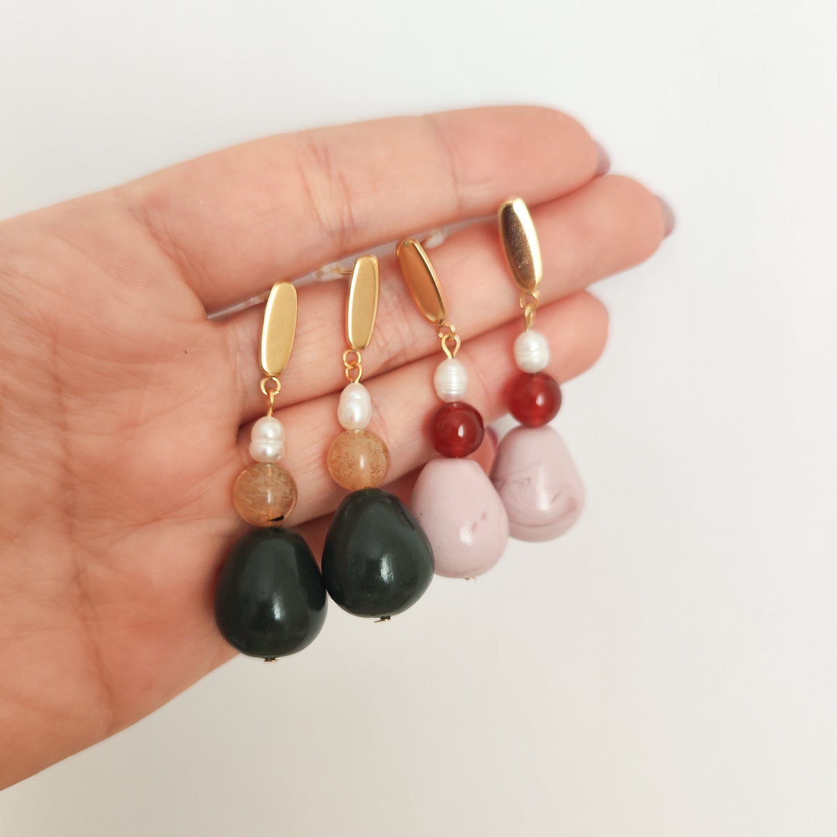 Pendientes Arcilla Gota